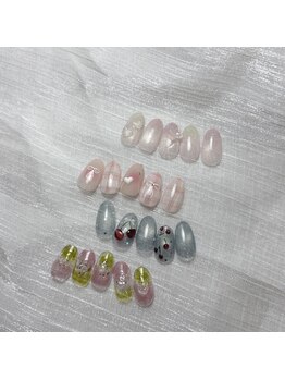 ソル(Sol)/4月　定額ネイル