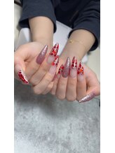 VERA private nail salon【ヴェラ】【4/1OPEN（予定）】/ハート×ロングネイル