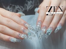 ゼン ネイル デザイン 池袋(ZEN NAIL DESIGN)/題長さだしやり放題×つけ放