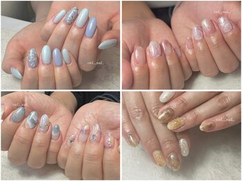 シエル(Ciel)の写真/シンプルだけど可愛い♪ニュアンス・トレンドやこだわりの詰まったアートコースまでご用意しております◎