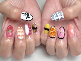 お寿司ネイル