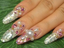 ネイル スワンベリー/チップジェル