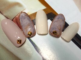 大人マーブルネイル