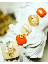 チヒロネイル/ニュアンスフットネイル