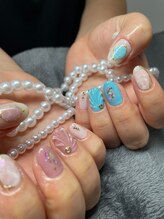 ザ ルード(ZA:RUDO)/左右色違いネイル