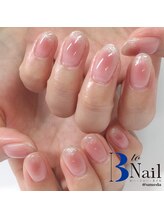 ビートゥーネイル 梅田(B to Nail)/チークネイル/コーラルオレンジ