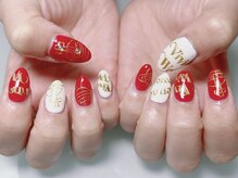 ネイル ファンシーファング(nail_fancy_fang)/ブランドロゴネイル