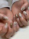 nuance bridal nail