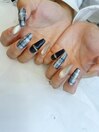 ふんわりチェックnail**