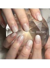ネイルズミラク(nail's mirac.)/ホワイトグラデーションネイル