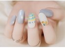 ピーコックネイル(チップ装着)