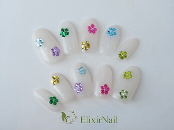 エリクサーネイル 池袋(Elixir Nail)/定額a シンプル/クーポン使用