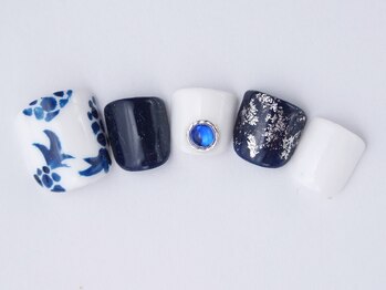 ネイルサロン ドレリッチ 大宮店(drerich)/パイナップルFOOT