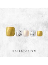 ネイルステーション リンクスウメダ店(NAIL STATION)/シンプルネイル／パラジェル