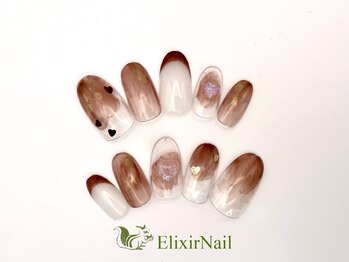 エリクサーネイル 池袋(Elixir Nail)/定額a シンプル/クーポン使用