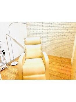 個室があるサロン