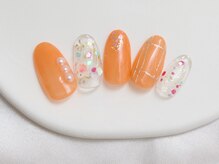 プレジールネイル 烏丸御池(Plaisir Nail)/【韓国&ニュアンス】季節の定額