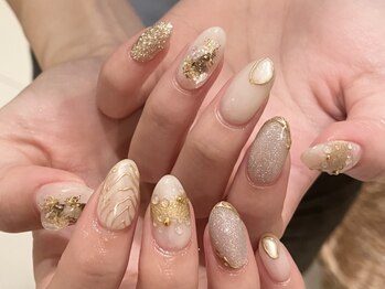 ユーミー(Yu_me)の写真/高リピート率！自爪を傷めにくいフィルイン導入店＊特別なイベントに合わせて華やかで理想のお手元に♪