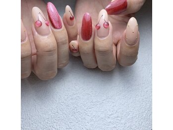 デュオ(duo)/さくらんぼネイル