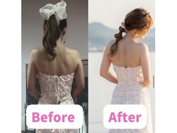 ボディキュア ブライダル美容整体 大阪梅田/【花嫁本気ケア】理想の後ろ姿に