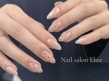 ネイルサロン エーレ 梅田店(Ehre)/HAND アート10本コース ¥9500