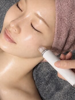 リレイスフクオカ(RelaceFUKUOKA)の写真/【男女人気メニュー】毛穴洗浄×顔脱毛で清潔感UP★つるすべ肌へ ￥7,900