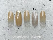 サロンストロベリームーン(Salon Strawberry Moon)/オフィスネイル　￥6980