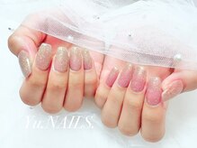 ユーネイルズ 恵比寿(Yu.NAILS.)/フラッシュネイルアシンメトリー