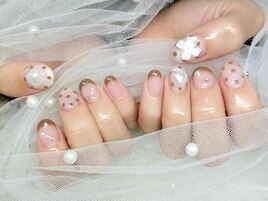 ハートホロネイル