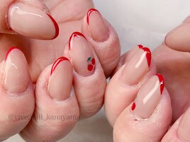 赤フレンチとさくらんぼ☆