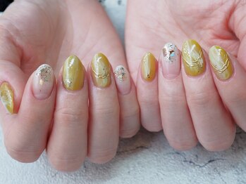 ミチル(Michill)/イエロー×ラメ