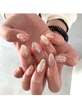 ビー 高槻(be)/ネイルアート/スキニーフレンチ