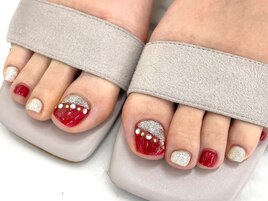 【浦川】レッドフットネイル