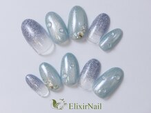エリクサーネイル 神田(Elixir Nail)/シンプル/クーポン使用