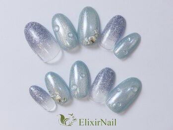エリクサーネイル 神田(Elixir Nail)/シンプル/クーポン使用