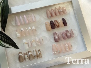 ネイルアンドまつげエクステ テラ 新宿店(Terra)の写真/大人気☆韓国風/ワンホン/トレンドネイル16種類から選べるプレミアム定額¥5990◆マグ/ミラーのカラーも豊富