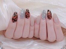 エガオネイルサロン 池袋店(EGAO NAIL SALON)/レオパードネイル
