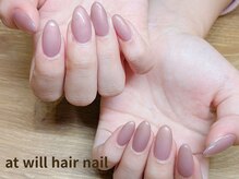 アット ウィル ヘアー ネイル(at will hair nail)/ワンカラー