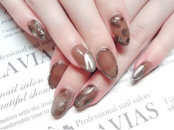 プロフェッショナル ネイルサロン ラヴィアス(LAVIAS)/【ジェル】10本アートし放題