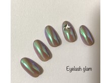 アイラッシュグラム(Eyelash glam)/大人クリスマスネイル