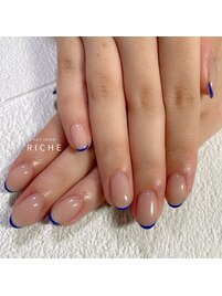 さりげ推しフレンチネイル！