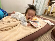 子育てママの整体サロン/施術中のお子様の様子