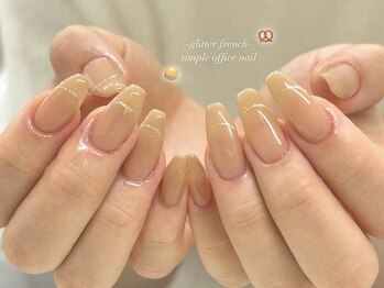 リン 恵比寿(RiN.)/ラメフレンチネイル