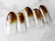 ユースタイル 中野店(U-style)/秋のべっこうネイル