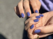 アース コアフュールボーテ ふじみ野店(EARTH coiffure beaute)/パープルワンカラー　6500円