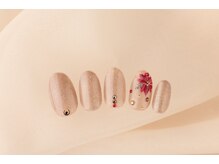 エムスラッシュ ネイル センター北店(M.SLASH)/フラワーネイル