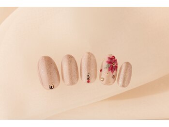 エムスラッシュ ネイル センター北店(M.SLASH)/フラワーネイル