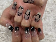 ベーシック ネイルウィザードアカデミー 本厚木店(Basic×NailWizardAcademy)/手書きアート