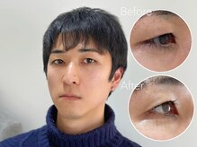 クレル 渋谷店(CLAIR)/メンズまつ毛パーマ