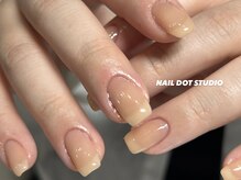 ネイルドットスタジオ 堺筋本町(NAIL DOT STUDIO)/ちゅるんスキンカラー